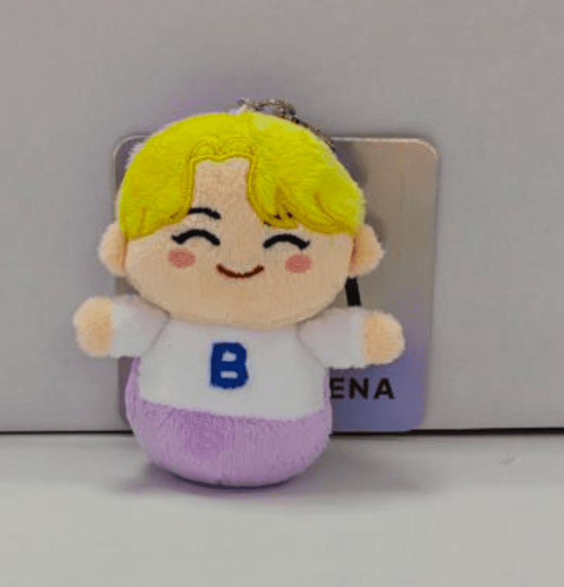 BABY-T-S JIMIN Plush Pendant — “B” — 1